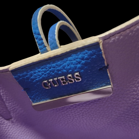 Guess Bobbi Reversible Tote Bag Purse - Picture 3 of 8